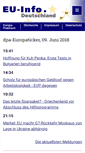 Mobile Screenshot of eu-info.de